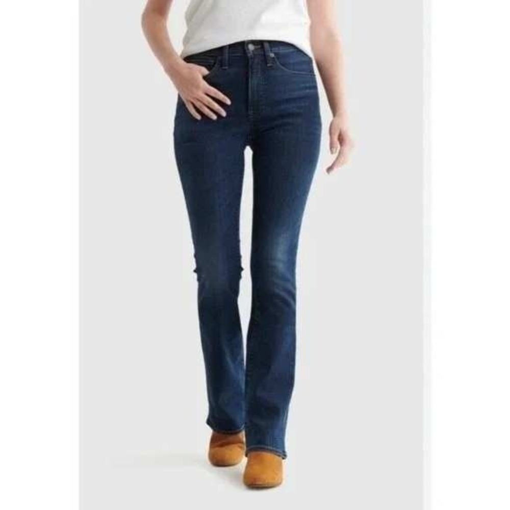 Lucky Brand Women's Jeans High Rise Boot Bianca Size 8/29 R Dark Wash
